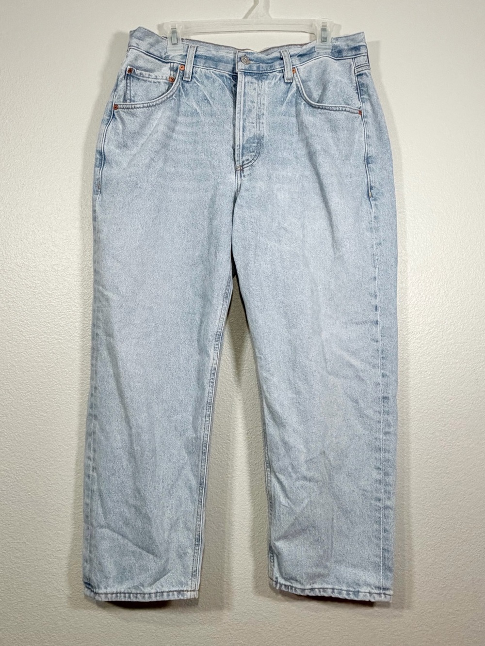 Citizens Of Humanity Jeans Light Blue Wash Relaxed Baggy 100% Cotton Women 30